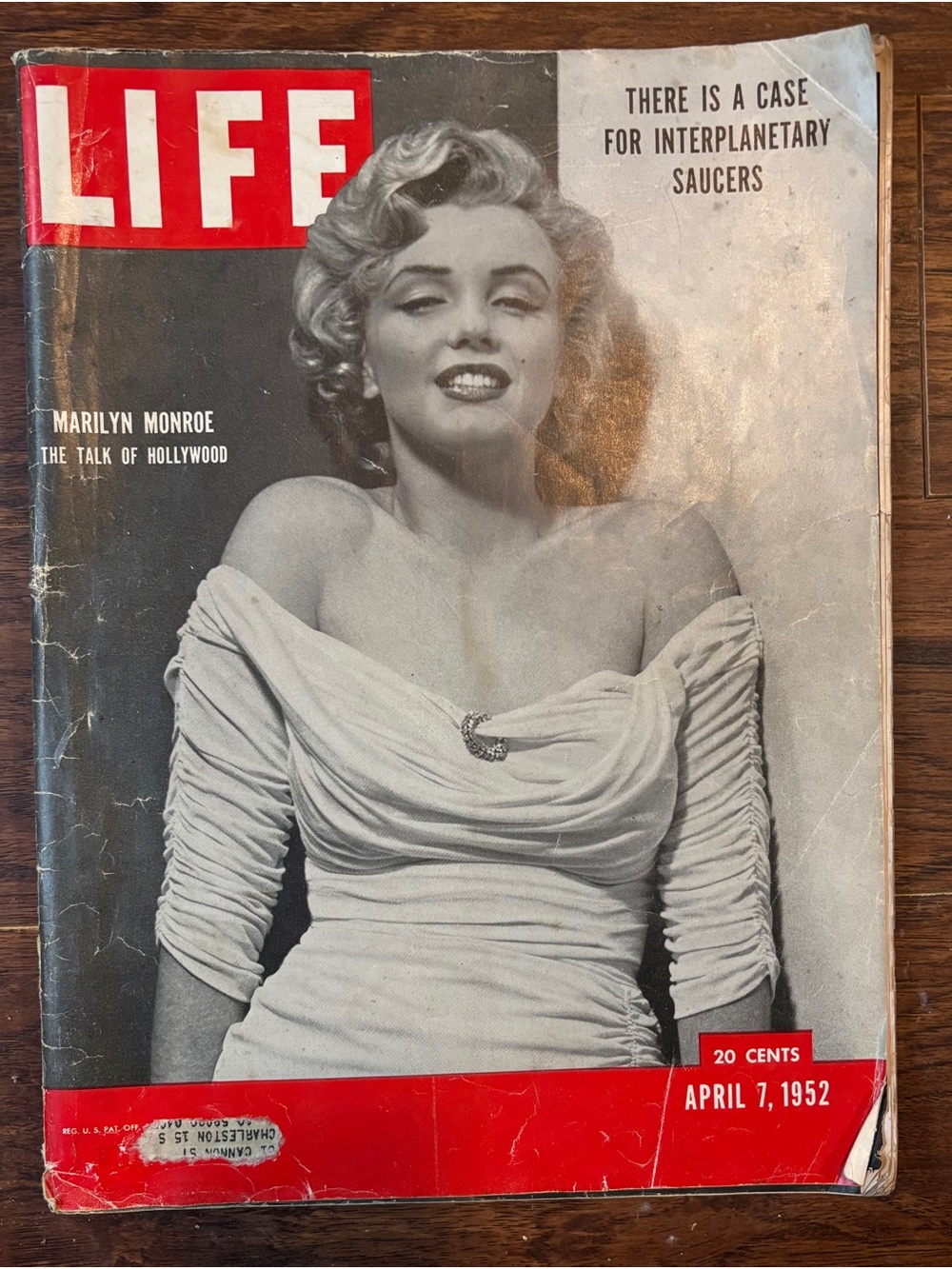 1952 Life Magazine Marilyn Monroe Cover April 7 Vintage Magazine